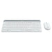 Keyboard and Mouse Logitech MK470 White French AZERTY - Електроника Периферни и резервни части<<<Компютри|
