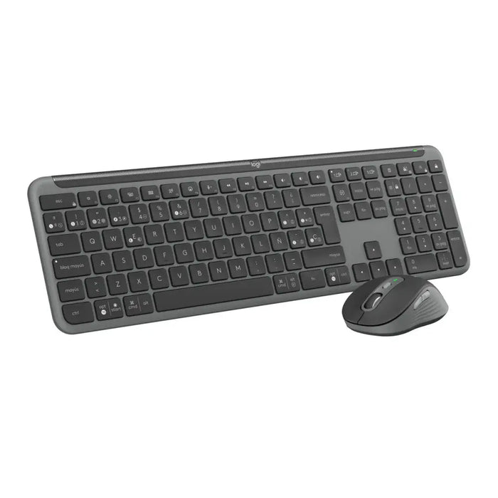 Keyboard and Mouse Logitech MK950 Graphite Spanish QWERTY - Електроника Периферни и резервни части<<<Компютри|
