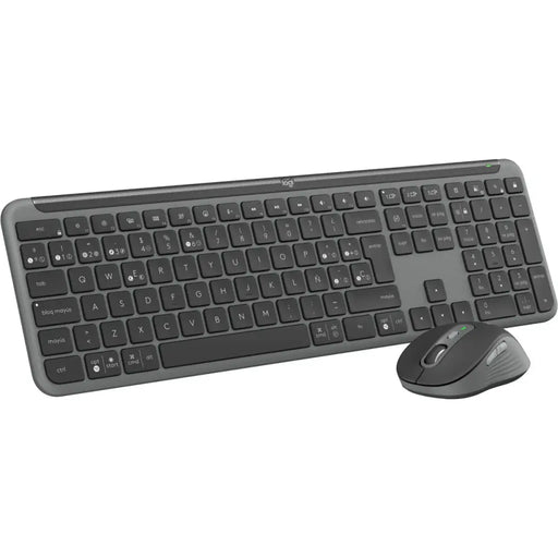 Keyboard and Mouse Logitech MK950 Graphite Spanish Qwerty - Електроника Периферни и резервни части<<<Компютри|