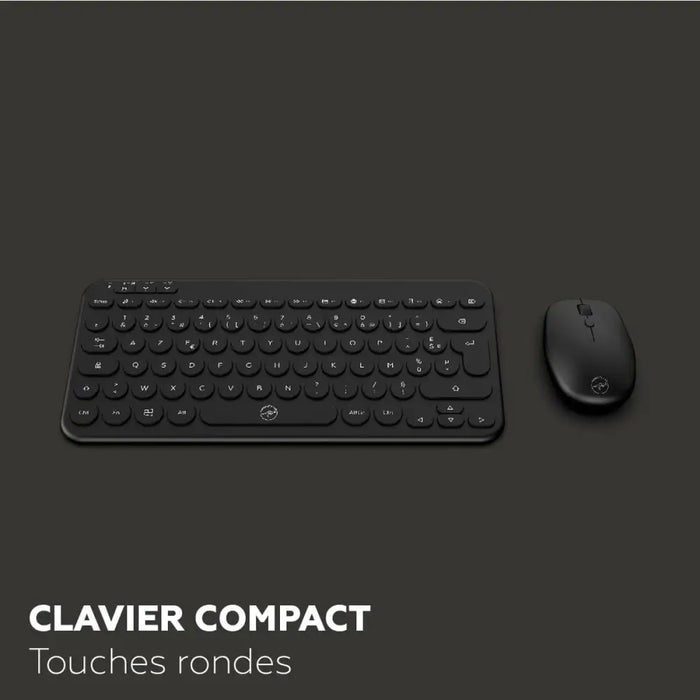 Keyboard and Mouse Mobility Lab CP420W Mini Black AZERTY - Електроника Периферни и резервни части<<<Компютри|