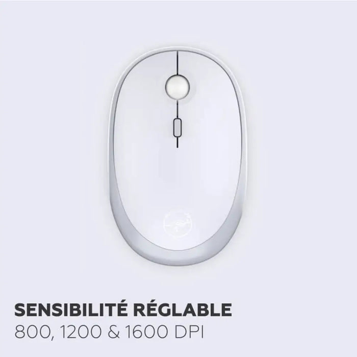 Keyboard and Mouse Mobility Lab Modelo ergonómico Grey AZERTY - Клавиатури<<<Електроника Периферни и резервни