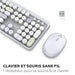 Keyboard and Mouse Mobility Lab Modelo ergonómico Grey AZERTY - Клавиатури<<<Електроника Периферни и резервни