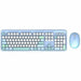 Keyboard and Mouse Mobility Lab Pure Color Blue Azerty French - Електроника Периферни и резервни части<<<Компютри|