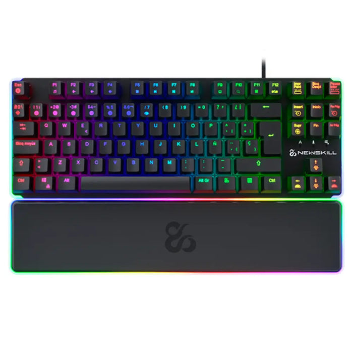 Keyboard and Mouse Newskill NS-KB-GUNGNYRT-GAT-R Black Spanish QWERTY - Електроника Периферни и резервни