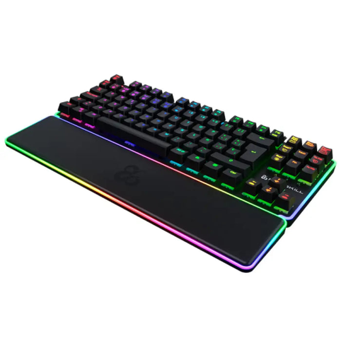 Keyboard and Mouse Newskill NS-KB-GUNGNYRT-GAT-R Black Spanish QWERTY - Електроника Периферни и резервни