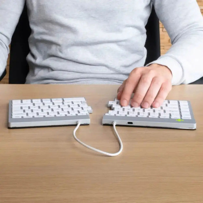 Keyboard and Mouse R-Go RGOSBESWLWH White Spanish QWERTY - Електроника Периферни и резервни части<<<Компютри|