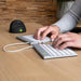 Keyboard and Mouse R-Go RGOSBESWLWH White Spanish QWERTY - Електроника Периферни и резервни части<<<Компютри|