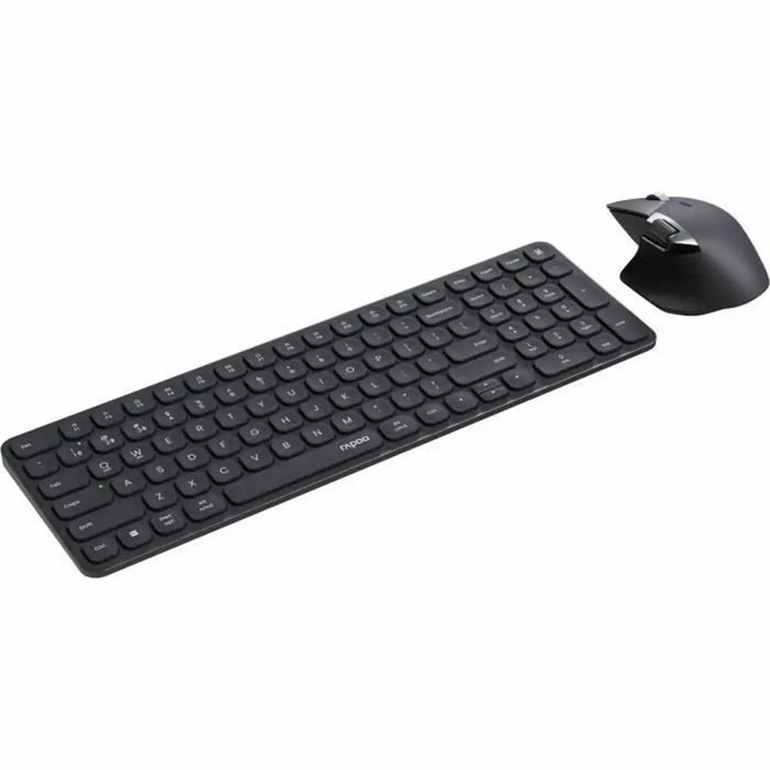 Keyboard and Mouse Rapoo 9760M Grey AZERTY - Електроника Периферни и резервни части<<<Компютри|