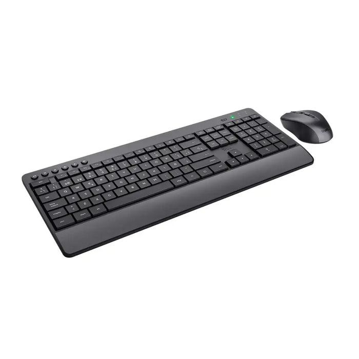 Keyboard and Mouse Trust Trezo Black Spanish Qwerty - Електроника Периферни и резервни части<<<Компютри|