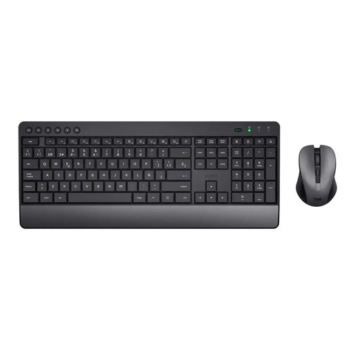 Keyboard and Mouse Trust Trezo Black Spanish Qwerty - Електроника Периферни и резервни части<<<Компютри|
