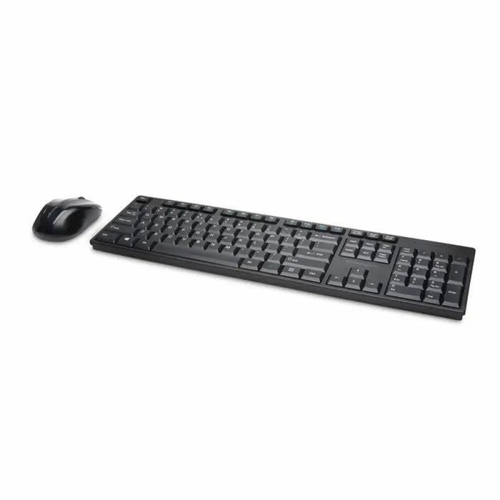 Keyboard and Wireless Mouse Kensington K75230ES Black Spanish Spanish Qwerty QWERTY - Електроника Периферни и резервни