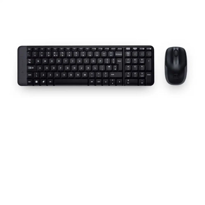 Keyboard and Wireless Mouse Logitech 920-003159 Black Spanish Qwerty - Електроника Периферни и резервни