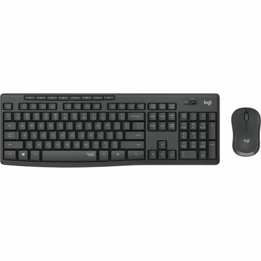 Keyboard and Wireless Mouse Logitech 920-009798 Black Spanish Qwerty QWERTY - Електроника Периферни и резервни