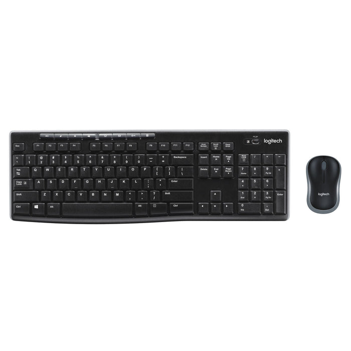 Keyboard and Wireless Mouse Logitech MK270 Azerty French - Електроника Периферни и резервни части<<<Компютри|