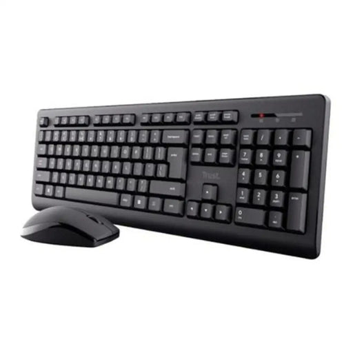 Keyboard and Wireless Mouse Trust 25433 Black - Електроника Периферни и резервни части<<<Компютри|