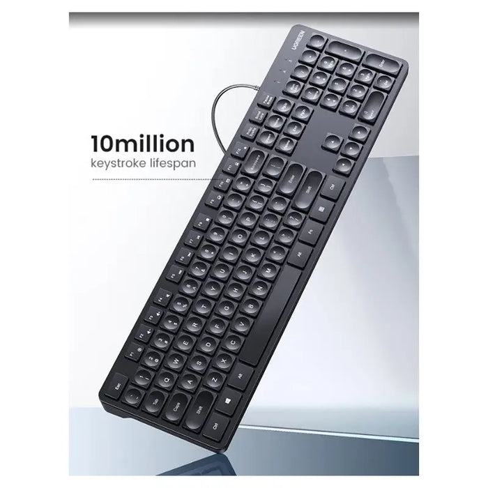 KEYBOARD BG CHOCOLATE MEMBR 1.5m KU004 UGREEN - Клавиатури<<<Компютърна периферия<<<AmperelB2B