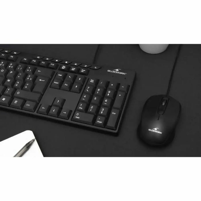Keyboard Bluestork MEDIA OFFICE Black AZERTY - Електроника Периферни и резервни части<<<Компютри|