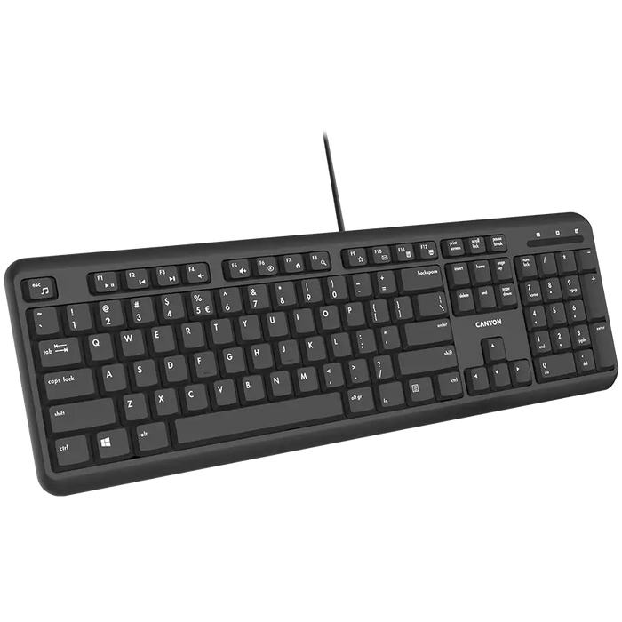 Keyboard Canyon CNS-HKB02- BG - Клавиатури<<<Периферия<<<Компютри и периферия<<<TechMart&&&Клавиатури<<<Мишки и