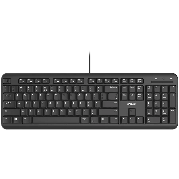Keyboard Canyon CNS-HKB02- BG - Клавиатури<<<Периферия<<<Компютри и периферия<<<TechMart&&&Клавиатури<<<Мишки и