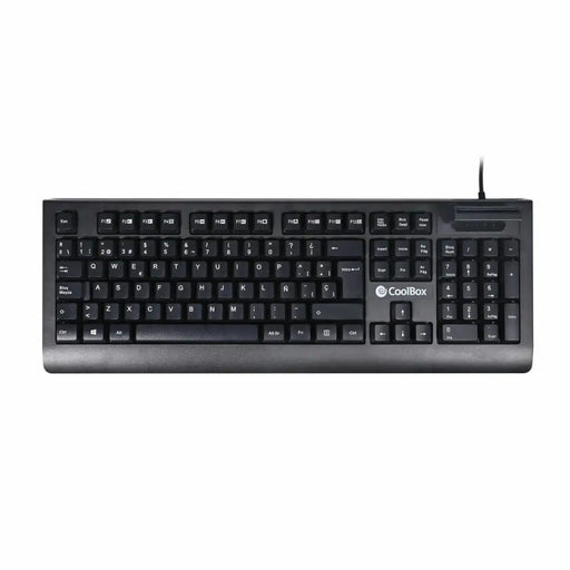 Keyboard CoolBox COO-TEC04DNI Black Spanish Qwerty - Електроника Периферни и резервни части<<<Компютри|
