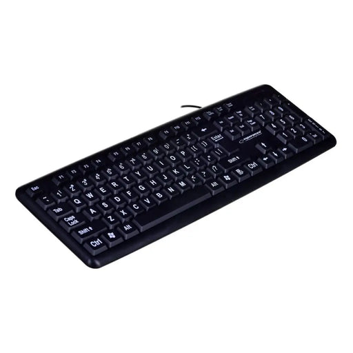 Keyboard Esperanza EK129 Black English QWERTY - Клавиатури<<<Електроника Периферни и резервни части<<<Компютри|
