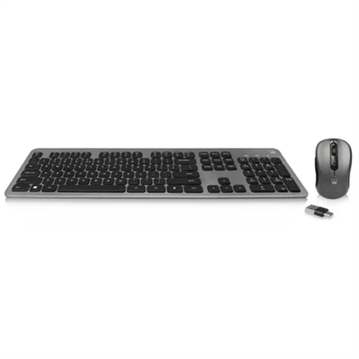 Keyboard Ewent EW3272 Black Spanish Qwerty QWERTY - Клавиатури<<<Електроника Периферни и резервни части<<<Компютри|