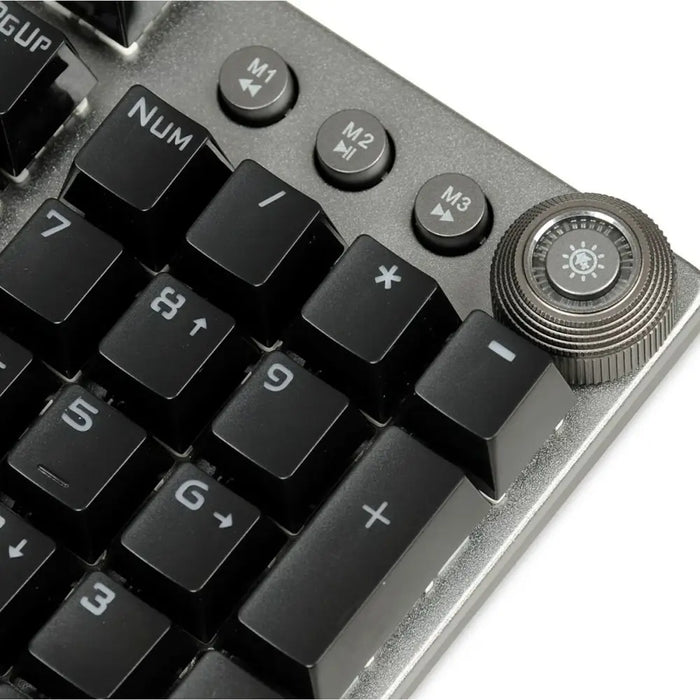 Keyboard Ibox AURORA K-4 Black Black/Silver QWERTY - Клавиатури<<<Електроника Периферни и резервни части<<<Компютри|