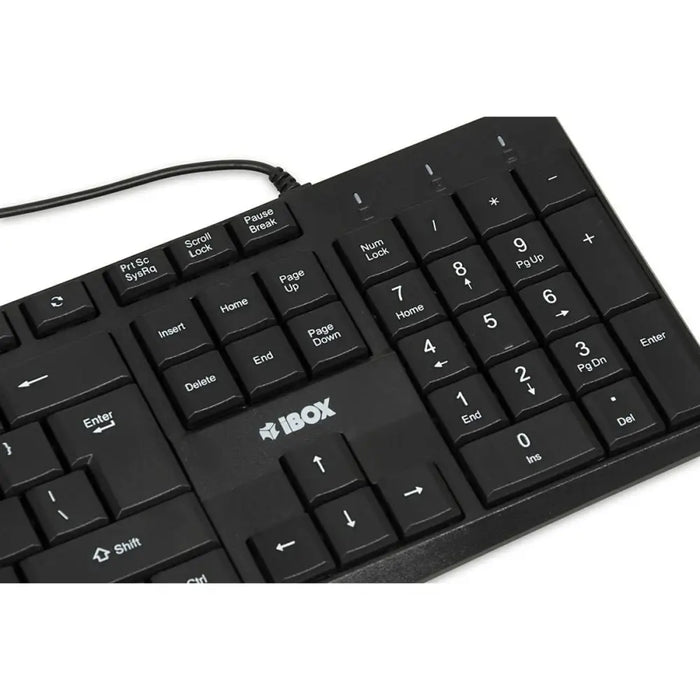 Keyboard Ibox IKC2010B Black - Клавиатури<<<Електроника Периферни и резервни части<<<Компютри|