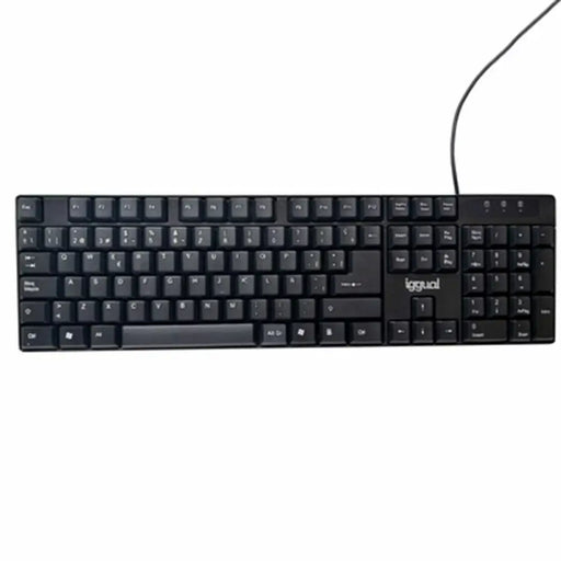 Keyboard iggual CK-FRAMELESS-105T Black - Електроника Периферни и резервни части<<<Компютри|