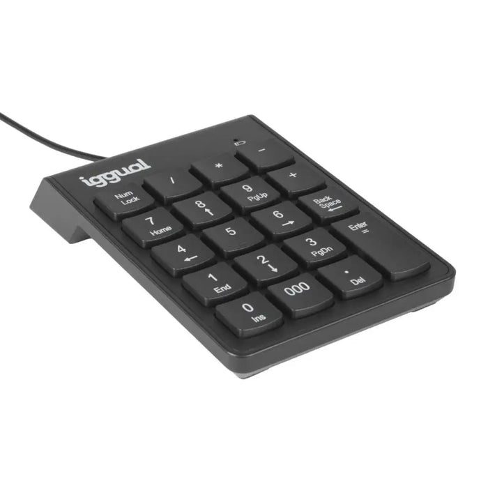 Keyboard iggual IGG319956 Black - Електроника Периферни и резервни части<<<Компютри|