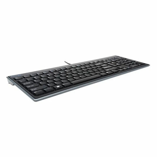 Keyboard Kensington Advance Fit AZERTY Black Matte back French AZERTY - Електроника Периферни и резервни