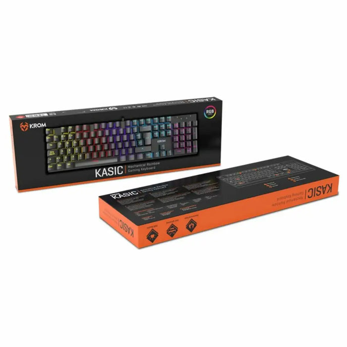 Keyboard Krom KASIC Black - Електроника Периферни и резервни части<<<Компютри|