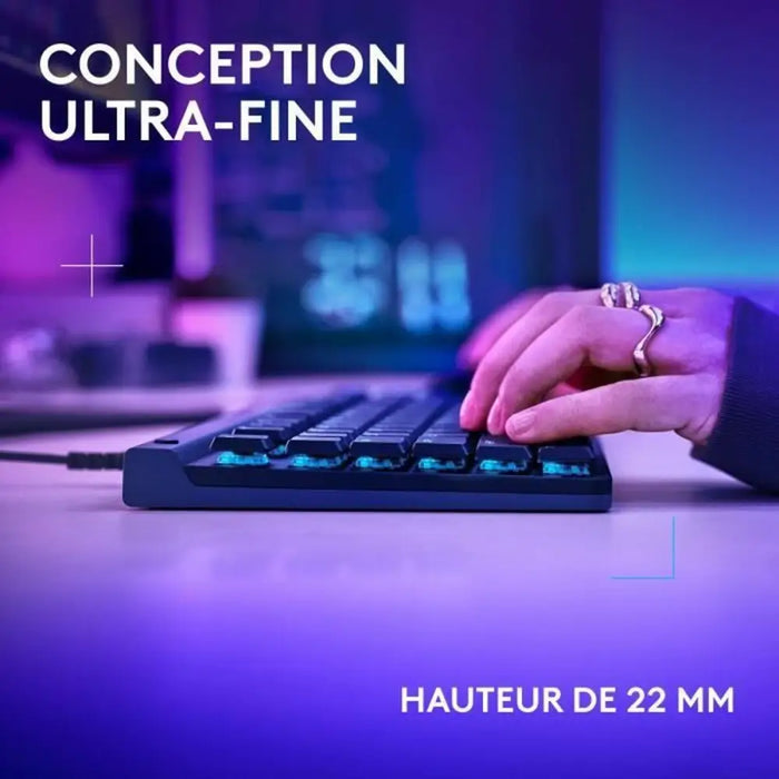 Keyboard Logitech G515 TKL Black AZERTY - Електроника Периферни и резервни части<<<Компютри|