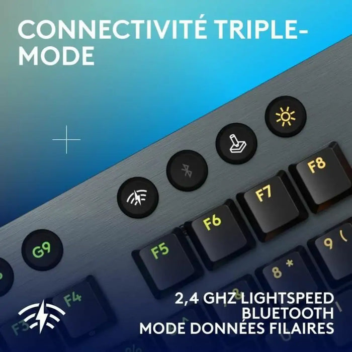 Keyboard Logitech G915 X Black French AZERTY - Електроника Периферни и резервни части<<<Компютри|