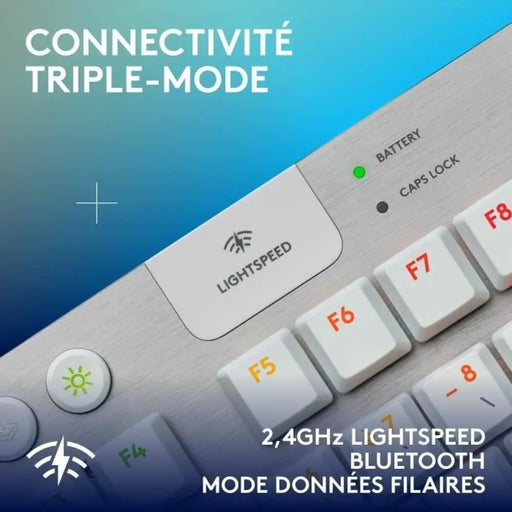 Keyboard Logitech G915 X White French AZERTY - Електроника Периферни и резервни части<<<Компютри|