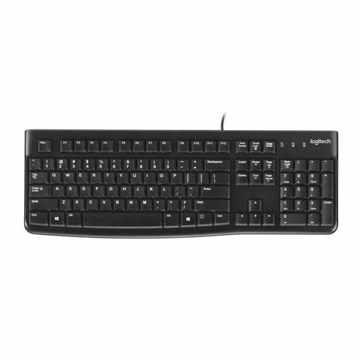 Keyboard Logitech K120 Black Spanish Qwerty Qwerty UK - Електроника Периферни и резервни части<<<Компютри|