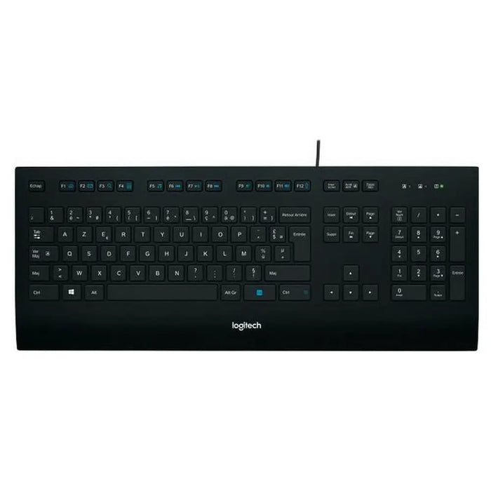 Keyboard Logitech K280E Black French AZERTY - Електроника Периферни и резервни части<<<Компютри|