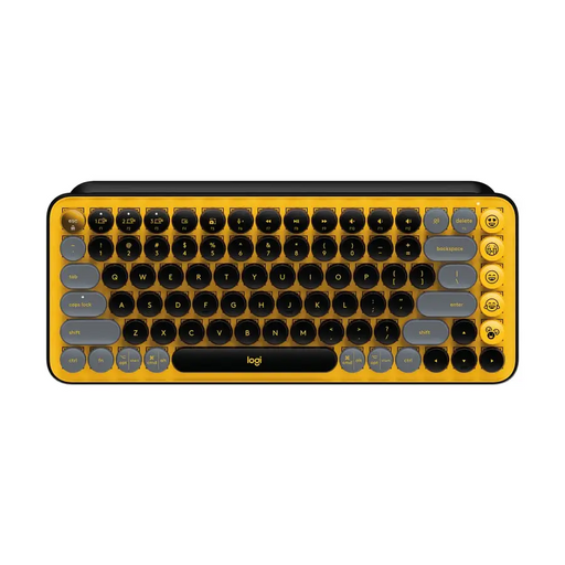 Keyboard LOGITECH POP KEYS YELLOW 920-010735 - Keyboards<<<Logitech<<<LOGITECH<<<PolyComp&&&Клавиатури<<<Мишки и