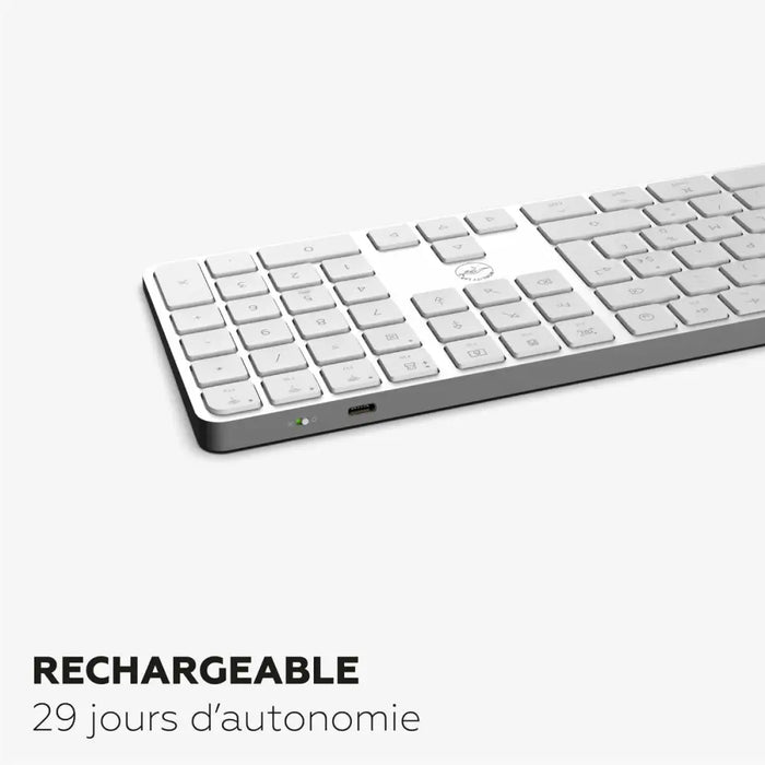 Keyboard Mobility Lab KMP2000W White - Електроника Периферни и резервни части<<<Компютри|