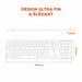 Keyboard Mobility Lab KMP2000W White - Електроника Периферни и резервни части<<<Компютри|