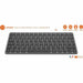 Keyboard Mobility Lab KP430W Mini Grey - Електроника Периферни и резервни части<<<Компютри|