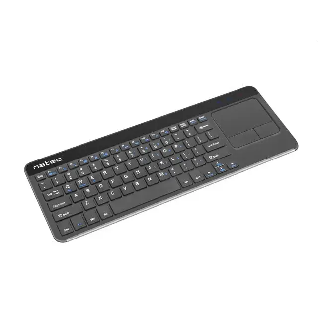 Keyboard NATEC TURBOT SLIM TOUCH NKL-0968 WITH TOUCHPAD - Клавиатури<<<NATEC компютърна
