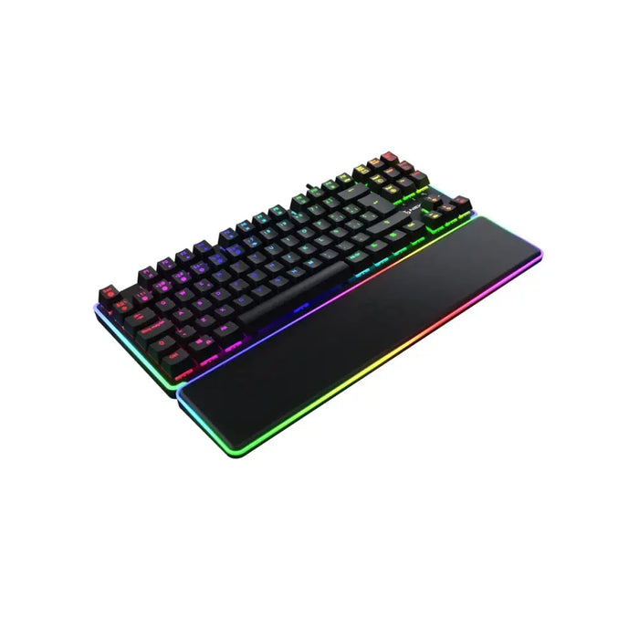 Keyboard Newskill NS-KB-GUNGNYR-GAT-RE Spanish Qwerty QWERTY Black - Електроника Периферни и резервни части<<<Компютри|