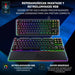 Keyboard Newskill NS-KB-GUNGNYR-GAT-RE Spanish Qwerty QWERTY Black - Електроника Периферни и резервни части<<<Компютри|