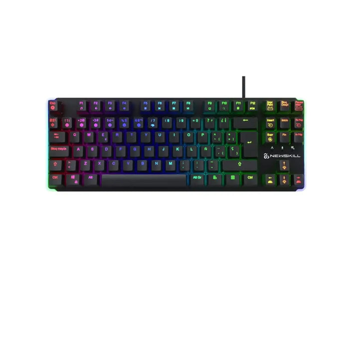 Keyboard Newskill NS-KB-GUNGNYR-GAT-RE Spanish Qwerty QWERTY Black - Електроника Периферни и резервни части<<<Компютри|