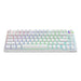 Keyboard Savio PHENIX WHITE GAT RED White - Клавиатури<<<Електроника Периферни и резервни части<<<Компютри|