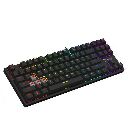 Keyboard Savio TEMPEST X2 RED Black QWERTY - Клавиатури<<<Електроника Периферни и резервни части<<<Компютри|