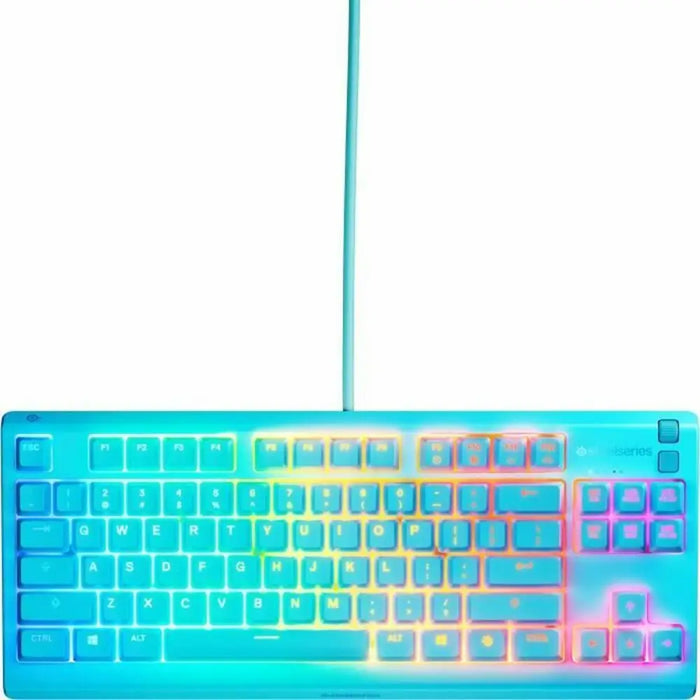 Keyboard SteelSeries Apex 3 TKL Blue - Електроника Периферни и резервни части<<<Компютри|
