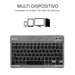 Keyboard Subblim SUB-KBT-SM0002 Grey Spanish Qwerty - Електроника Периферни и резервни части<<<Компютри|