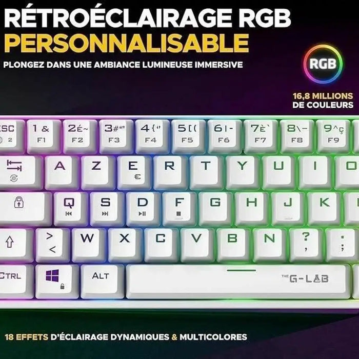 Keyboard The G-Lab - Електроника Периферни и резервни части<<<Компютри| Електроника<<<BigBuy&&&Клавиатури<<<Електроника